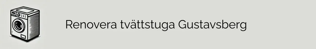 Renovera tvättstuga Gustavsberg